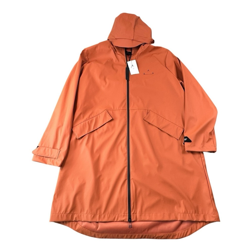 NWT Nike Jordan 23 Engineered Mens 2XL‎ Orange Trench Jacket DV7691 872 NWT